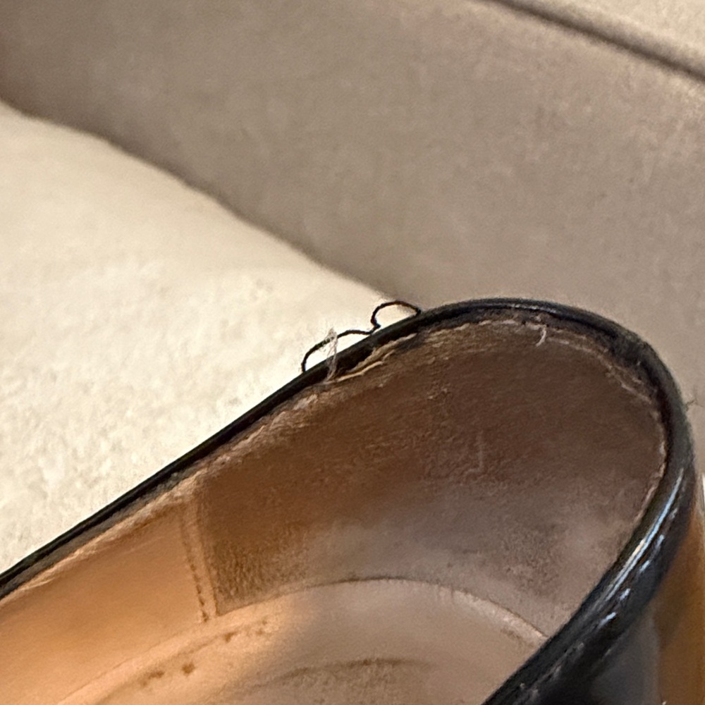 Christian Louboutin Black Leather Heels - Picture 8 of 11